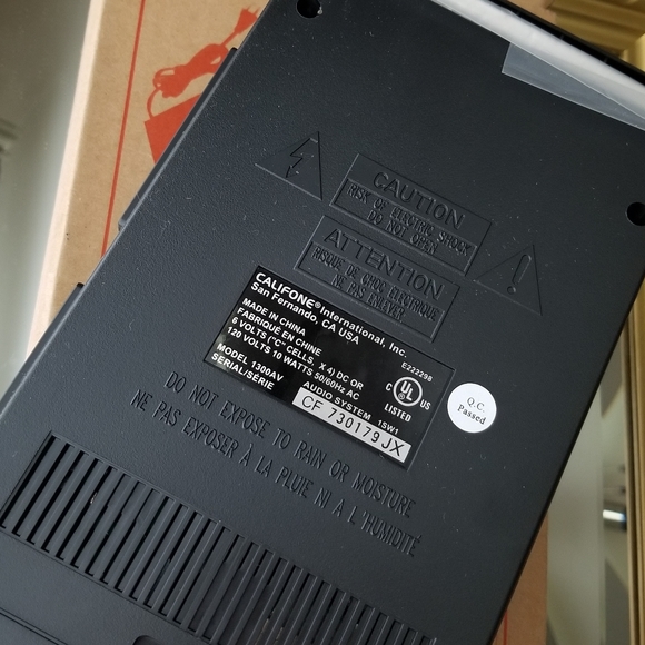 ❗Califone 1300AV Cassette Recorder with Built In Microphone❗ - Picture 8 of 8